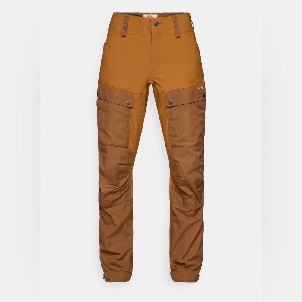FJALLRAVEN WOMEN’S KEB TROUSERS US 34 TIMBER BROWN